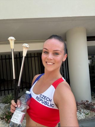 Děkujeme @twirlveronique za fotografie v naší sportovní podprsence ❤️🇨🇿